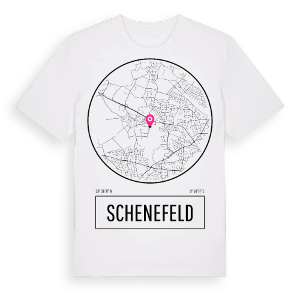 Schenefeld t-shirt – ekologisk bomull t-shirt från Pinshirt
