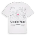Schierensee karta t-shirt