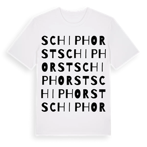 Schiphorst ordlek t-shirt – ekologisk bomull t-shirt från Pinshirt