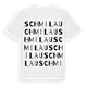 Schmilau ordlek t-shirt