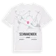 Schnakenbek karta t-shirt