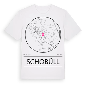 Schobüll t-shirt – ekologisk bomull t-shirt från Pinshirt