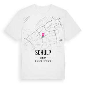 Schülp karta t-shirt – ekologisk bomull t-shirt från Pinshirt