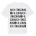 Schürensöhlen ordlek t-shirt