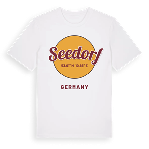 Seedorf cirkel t-shirt – ekologisk bomull t-shirt från Pinshirt