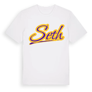 Seth baseball t-shirt – ekologisk bomull t-shirt från Pinshirt