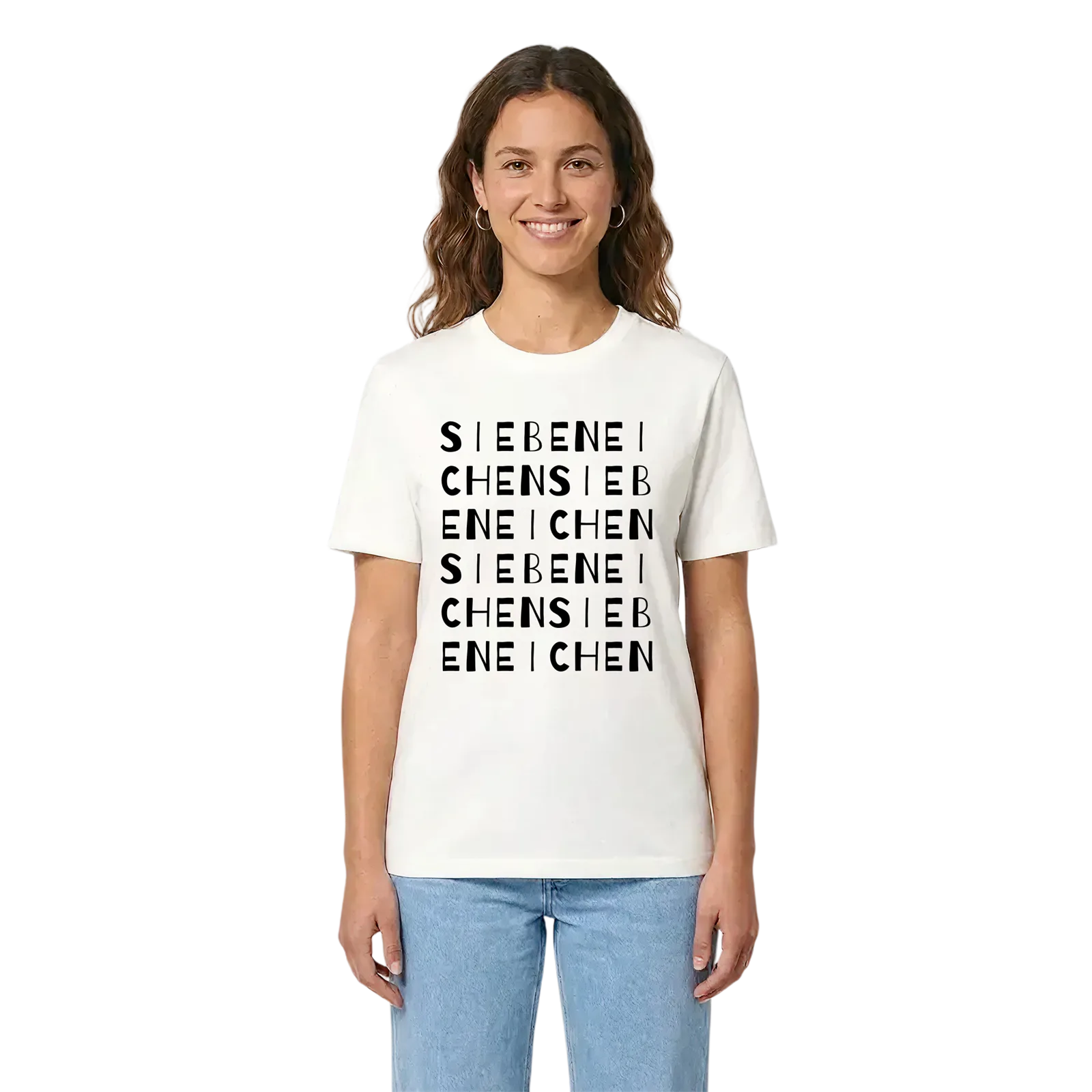 Siebeneichen ordlek t-shirt – White, i miljö