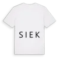 Jag älskar Siek t-shirt stort tryck
