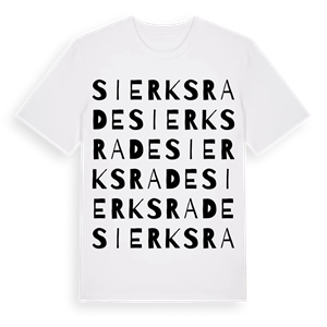 Sierksrade ordlek t-shirt – ekologisk bomull t-shirt från Pinshirt