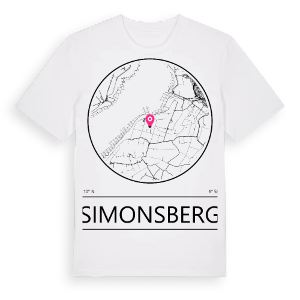 Simonsberg t-shirt – ekologisk bomull t-shirt från Pinshirt