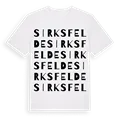 Sirksfelde ordlek t-shirt