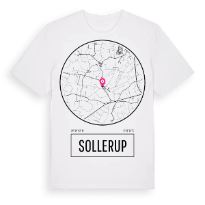 Sollerup t-shirt – ekologisk bomull t-shirt från Pinshirt
