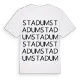 Stadum ordlek t-shirt