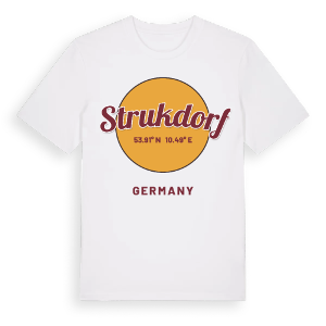 Strukdorf cirkel t-shirt – ekologisk bomull t-shirt från Pinshirt