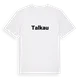 Talkau fetstil t-shirt