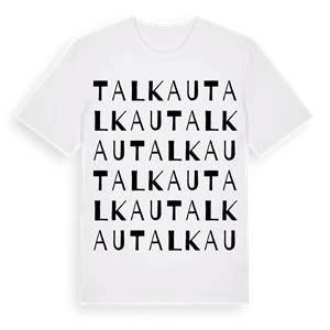 Talkau ordlek t-shirt – ekologisk bomull t-shirt från Pinshirt