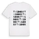 Tasdorf ordlek t-shirt