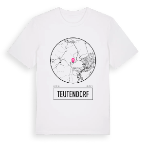 Teutendorf t-shirt – ekologisk bomull t-shirt från Pinshirt