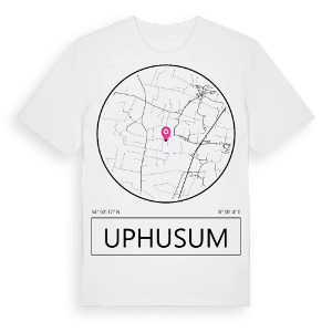 Uphusum t-shirt – ekologisk bomull t-shirt från Pinshirt