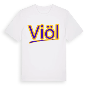 Viöl baseball t-shirt – ekologisk bomull t-shirt från Pinshirt