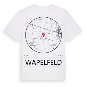 Wapelfeld t-shirt – ekologisk bomull t-shirt från Pinshirt