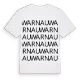 Warnau ordlek t-shirt