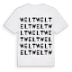 Welt ordlek t-shirt