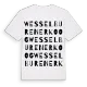 Wesselburenerkoog ordlek t-shirt