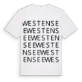 Westensee ordlek t-shirt