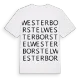 Westerborstel ordlek t-shirt