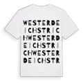 Westerdeichstrich ordlek t-shirt