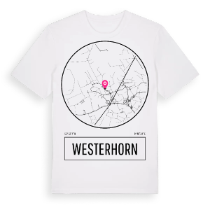 Westerhorn t-shirt – ekologisk bomull t-shirt från Pinshirt