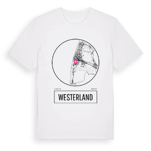 Westerland t-shirt – ekologisk bomull t-shirt från Pinshirt