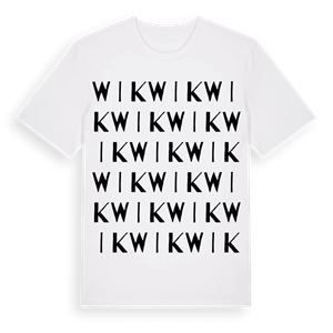 Wik ordlek t-shirt – ekologisk bomull t-shirt från Pinshirt