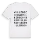 Willenscharen ordlek t-shirt