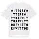 Wittorf ordlek t-shirt