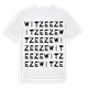 Witzeeze ordlek t-shirt