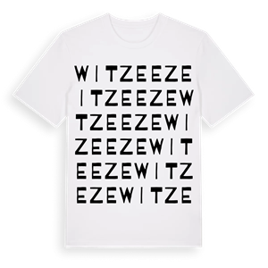 Witzeeze ordlek t-shirt – ekologisk bomull t-shirt från Pinshirt