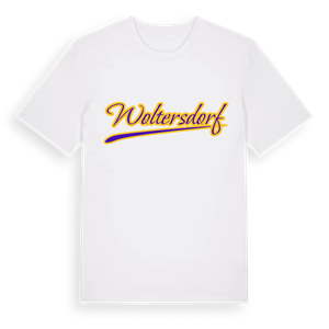 Woltersdorf baseball t-shirt – ekologisk bomull t-shirt från Pinshirt