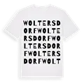 Woltersdorf ordlek t-shirt