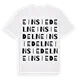 Einsiedeln ordlek t-shirt