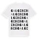 Galgenen ordlek t-shirt