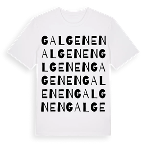 Galgenen ordlek t-shirt – ekologisk bomull t-shirt från Pinshirt