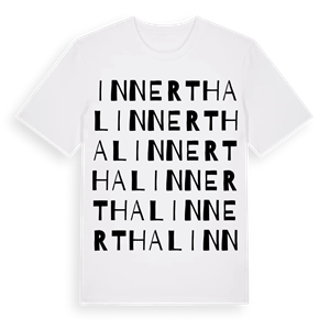 Innerthal ordlek t-shirt – ekologisk bomull t-shirt från Pinshirt