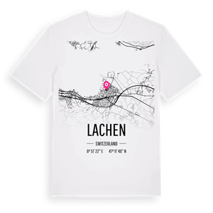 Lachen karta t-shirt – ekologisk bomull t-shirt från Pinshirt