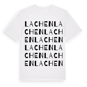 Lachen ordlek t-shirt – ekologisk bomull t-shirt från Pinshirt