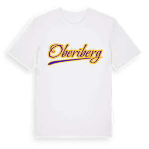 Oberiberg baseball t-shirt – ekologisk bomull t-shirt från Pinshirt