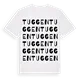 Tuggen ordlek t-shirt