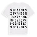 Wangen (SZ) ordlek t-shirt