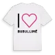 Jag älskar Bubullimë t-shirt stort tryck